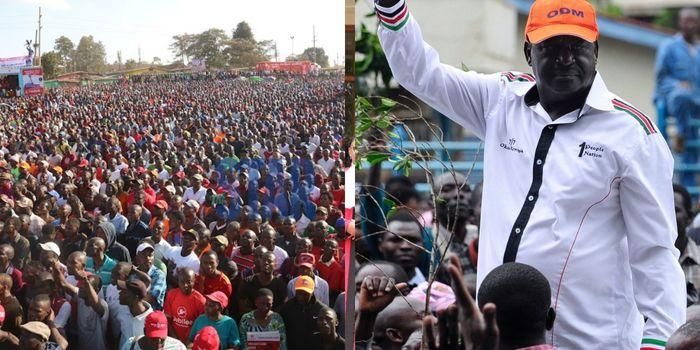 Raila Odinga Leads Protest Over August Polls